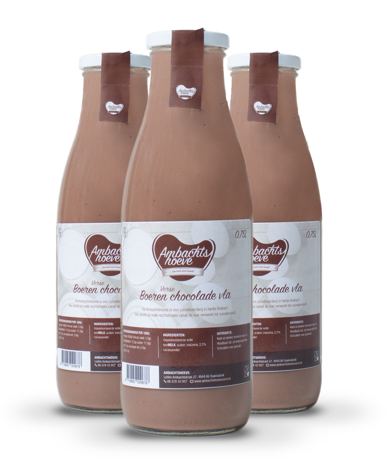 Verse Boeren Chocolade Vla 750ml