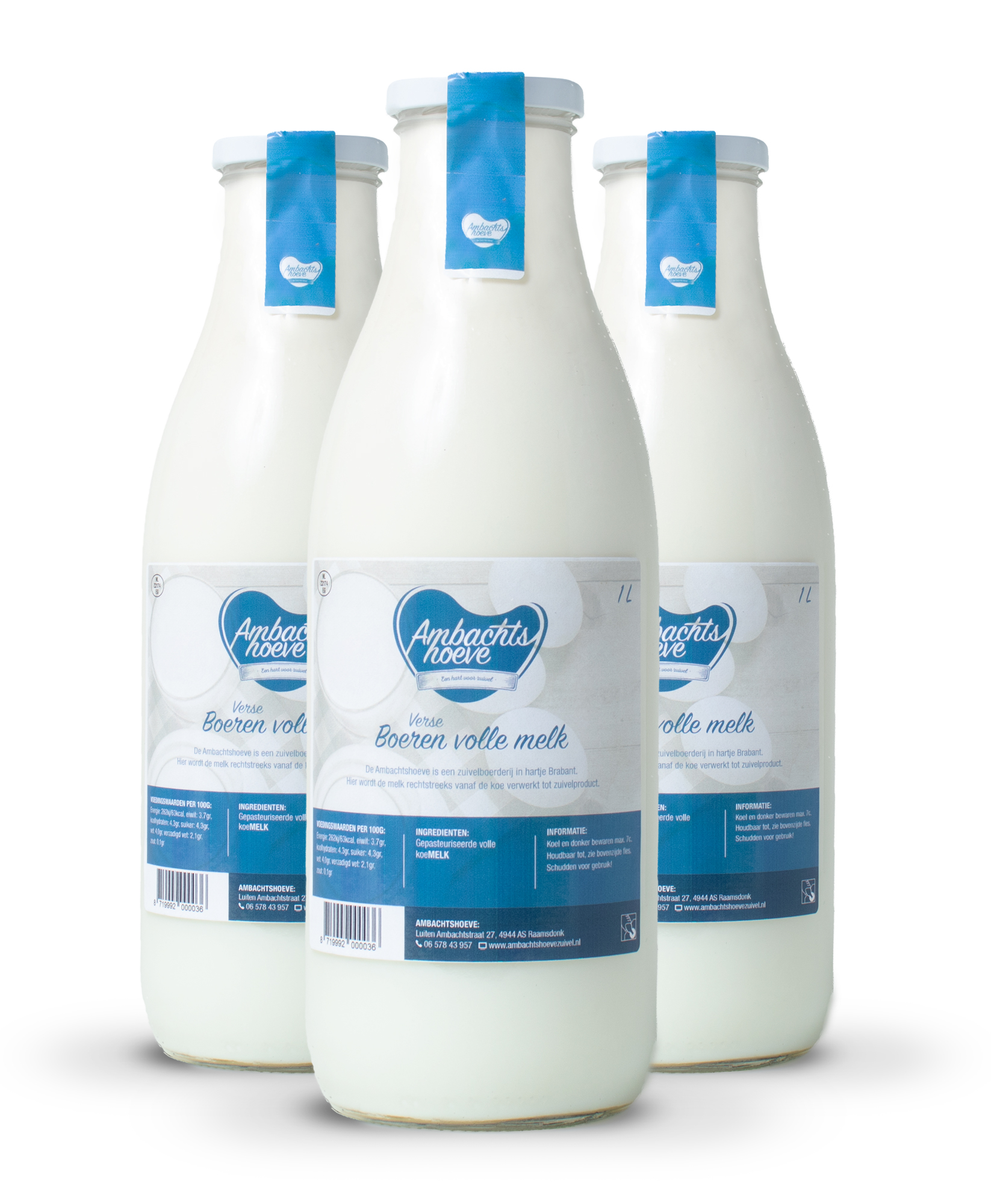 Verse Boeren Volle Melk 1Ltr